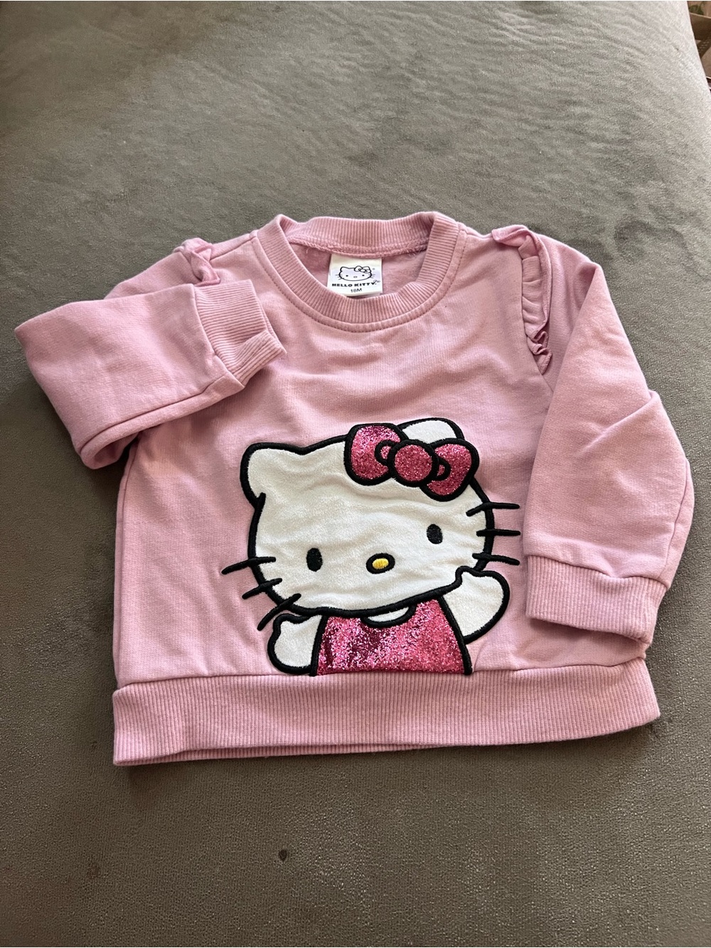 Hello Kitty Pink Graphic Sweatshirt for Kids
